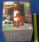 Airblown Inflatable Christmas Reindeer Energy Efficient Led Outside Decor Gemmy. Fixed Price $31.07.