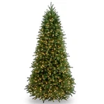 National Tree Company 7.5' Jersey Fraser Slim Artificial Christmas Pre Lit. Fixed Price $399.99.