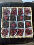 Ikea Kallt Straw Star Ornament Set Of 42 Pieces. Fixed Price $34.00.