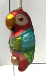 December Diamond Glass Christmas Ornament 79-79472C Parrot Wearing Bikini Top. Fixed Price $13.79.