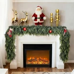 6 Ft Touch Cedar - Christmas Garlands For Mantle, Realisti.... Fixed Price $48.85.