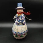 Jim Shore Heartwood Creek 2003 Snowman W/ Pipe Winter's Spirit Figurine 112246. Fixed Price $39.99.