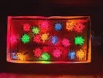 20-LIGHT Multi Stars Vintage Incandescent Christmas Novelty Set 20FT New 4275. Fixed Price $18.95.