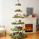 Barydat Christmas Tree Village Bookshelf Display Supplies Ornament .... Fixed Price $251.19.