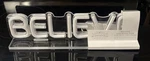 Nwt Target Wondershop Believe Led Neon Sign Indoor Usb Powered. Fixed Price $14.95.
