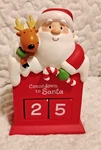Hallmark Brand Christmas Countdown With Santa. Fixed Price $11.00.