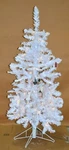 Vickerman 4.5' X 24" White Salem Pencil Pine 150LED Wmw A103246LED. Fixed Price $84.00.