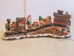 Vintage Fitz & Floyd Christmas Blizzard Express Train Enchanted Forest With Box. Fixed Price $115.70.
