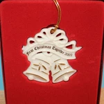 2002 Lenox Ornament First Christmas Together Annual Porcelain Decoration Vintage. Fixed Price $7.99.