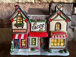 Holiday Time Vintage Victorian 2023 Pizza Tacos & Burgers Christmas Village. Fixed Price $29.99.