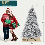 Home Decorators 6 Ft Pre-lit Led Grand Duchess Balsam Fir Christmas Tree. Fixed Price $249.95.