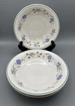 Oneida "ava" Dinnerware Set Of 3 Bowls 6 In. Soup, Cereal, Fruit, Ice Cream. Fixed Price $14.45.