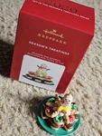 Hallmark 2020 Season's Treatings Keepsake Ornament, Christmas Tree, Baked Goods. Fixed Price $20.00.