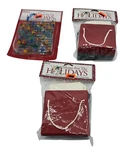 Darice Miniature Christmas Tree Garland Made Of Lights Bags Lot 3 L6. Fixed Price $12.50.