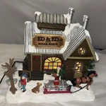 Enchanted Forest Sugar Shack Prelit Led Christmas Village Building Holiday Decor. Fixed Price $449.98.