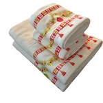 Dena Home 2 Bath Hand Towel Collection Garland Ornament Christmas Noelle. Fixed Price $39.95.