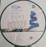 Ge Staybright 75 Count 37 Feet Warm White C9 Led Christmas Lights Green Wire. Fixed Price $24.73.