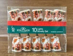 Kurt Adler Gingerbread House 10 Ornament Set String Lights Indoor Outdoor New. Fixed Price $36.00.