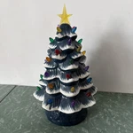 Mr. Christmas 12 Light Blue Retro Nostalgic Tree On/off/timer Nib. Fixed Price $46.50.