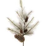 Raz Imports 35" With Pinecone Swag/floral Spray/stem/wreath/tree/christmas. Fixed Price $23.99.