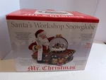 Mr. Christmas Santa's Workshop Snowglobe Musical Lights Scene 30 Songs In Box. Fixed Price $74.99.