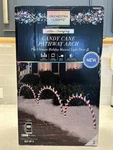 Gemmy Orchestra Of Lights 3-COUNT Led Christmas Candy Cane Arch Pathway Markers. Fixed Price $156.60.