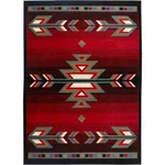 Southwestern Geometric Area Rug 8X11 Country Lodge Log Cabin Living Dining Room. Fixed Price $139.95.