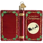 Old World Christmas Glass Ornament, The Night Before (with Owc Box). Fixed Price $25.54.