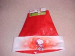 Peanuts Snoopy Cute Santa Snowflakes Christmas Holiday Hat Kids Ages 6-12 New!. Fixed Price $6.50.