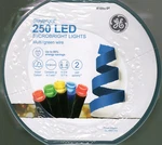 Ge 1055709 250CT Multi Color Microbright Led 52' Green String - New!. Fixed Price $24.98.