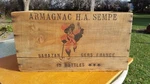 Vitg Armagnac Wine Spirits Brandy Box Crate Henry Sempe Sabazan Gers France. Fixed Price $999.99.