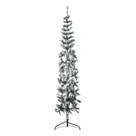 Bowery Hill Pvc Steel Artificial Half Christmas Tree In Green And White. Fixed Price $61.76.
