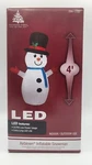 Enchanted Forest 4' Indoor / Outdoor Led Airblown Inflatable Snowman (tested). Fixed Price $19.00.