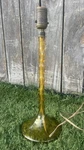 Antique Vtg Murano Electric 1940 Candle Lamp Yellow Venetian Victorian Art Glass. Fixed Price $275.00.