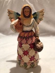 Jim Shore Angel Of Faithfulness 2002 Heartwood Creek 108918 Hen & Egg With Box. Fixed Price $19.25.