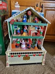 Rare Vintage 1995 Mr.christmas Santa's Musical Workshop Lights Animation. Fixed Price $70.00.