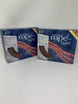 Holiday Time Crystallized Rope Light Red Set 18FT. Indoor/outdoor Of 2. Fixed Price $32.95.