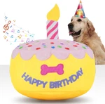 Dog Birthday Cake Toy 5.9", Larger Plush Gift With Electronic Music Box,. Fixed Price $18.18.