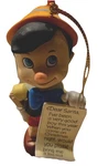 Disney Grolier Christmas Magic Pinocchio Ornament With Box **read. Fixed Price $13.00.