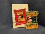 Hallmark Keepsake Ornament Holiday Advice Booth Lucy Peanuts 2003. Fixed Price $23.00.