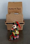 Nib Disney Parks 2024 Mickey Elf On Holiday Train Sketchbook Ornament Decor. Fixed Price $18.99.
