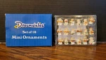 Vtg Dreamsicles Christmas Mini 1" Figures Ornaments Set Of 18 Peace Love Joy. Fixed Price $8.50.