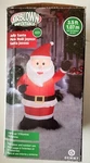 Gemmy Red/white Polyester Led Christmas Inflatable Animated Santa 3.5 Ft Tall. Fixed Price $28.00.