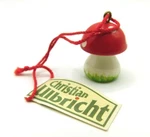 Alexander Taron Christian Ulbricht German Wooden Mushroom Ornament Mini. Fixed Price $26.00.