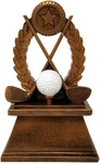 Trophy, Wreath - Tournament Award Celebrate Victories For Golfers An. Fixed Price $54.44.