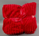 Hobby Lobby Red Ribbed Throw Blanket 60" X 50" New Without Tags. Fixed Price $21.95.