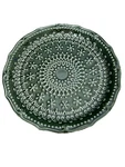 Potter's Studio Green Holiday Dinner Plates 10" Ceramic Set Of 4 Christmas New. Fixed Price $79.99.