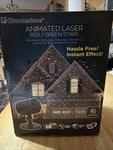 Ez-illuminations Animated Laser Red Green Stars- Light Show Projector. Fixed Price $20.00.