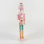 Wooden Nutcracker 24 Inch Christmas Stacked Cupcakes Holiday Home Decor New Box. Fixed Price $56.00.