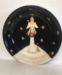 Christmas Becca Barton Holiday Angel Soup Pasta Bowl Certified International. Fixed Price $12.99.